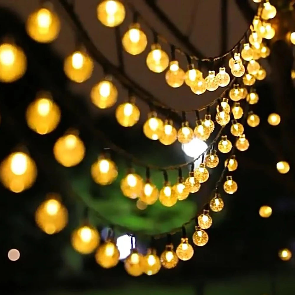 LED Bubble Ball String Lights