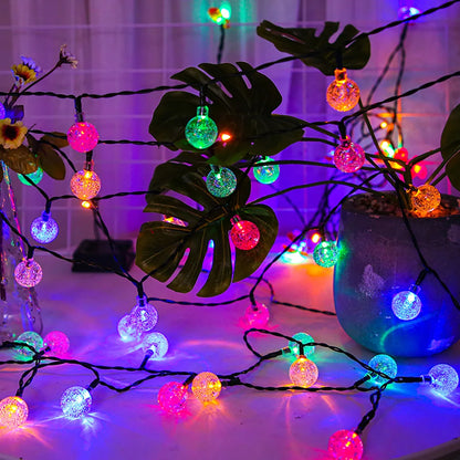 LED Bubble Ball String Lights