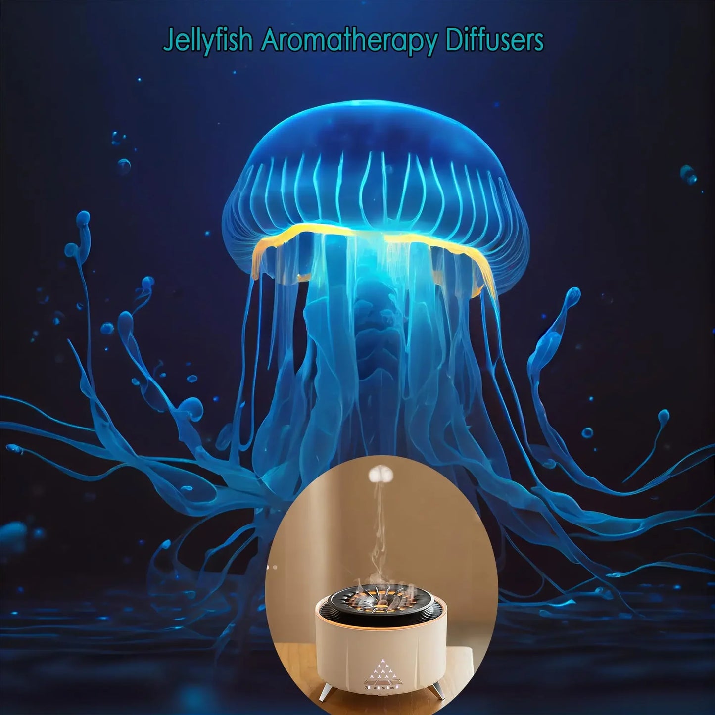 Large Jellyfish Aromatherapy Oil Diffuser