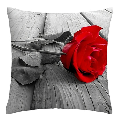 Bloom Print Decorative Pillowcase