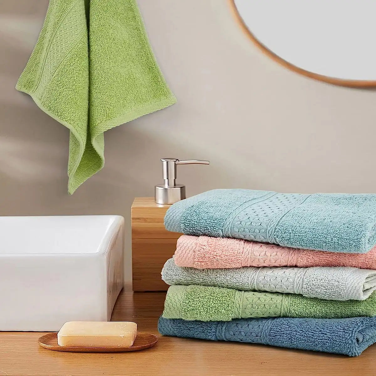 Pack Cotton Quick Dry Towels