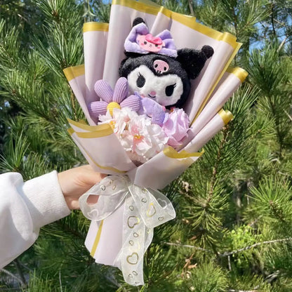 Plush Doll Bouquet Gift Box