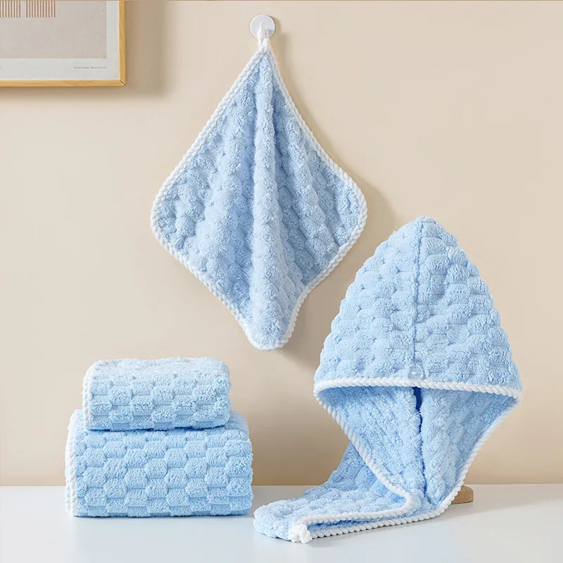 Super Absorbent Cloud Pattern Hand Towel