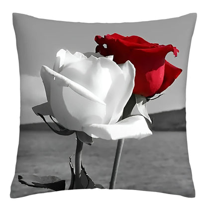 Bloom Print Decorative Pillowcase