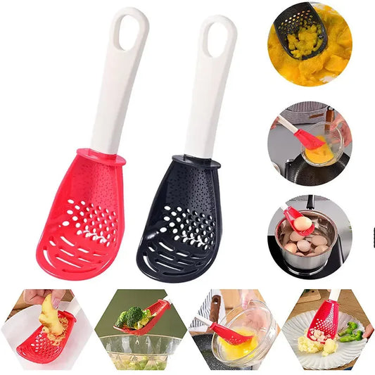 Multifunctional Kitchen Cooking Strainer Spoon