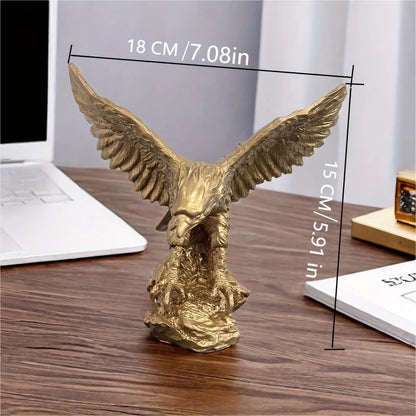 Elegant Nordic Modern Eagle Sculpture