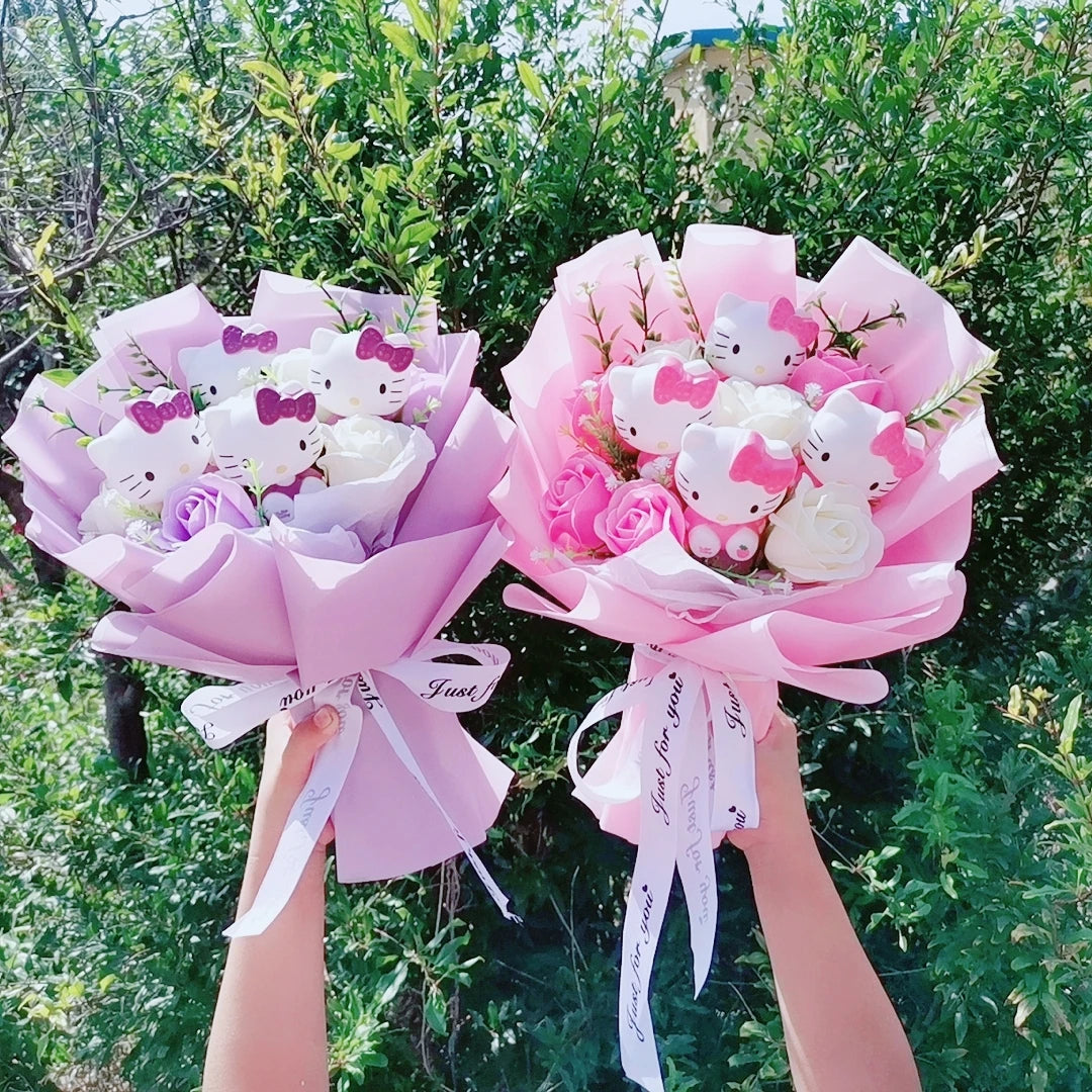 Hello Kitty Rose Soap Bouquet