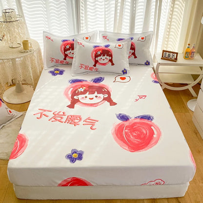 Love-Inspired Fitted Bedding Set