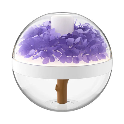 USB Rechargeable LED Flower Humidifier