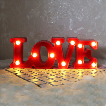 Love Heart LED Lamp