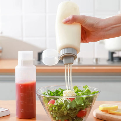 Plastic Condiment Squeeze Bottle Dispenser