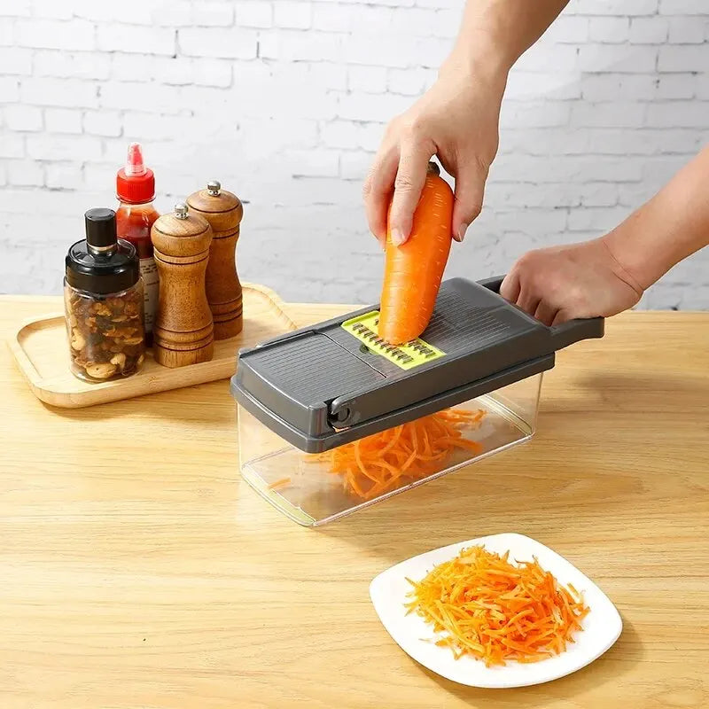 16-Piece Vegetable Chopper and Dicer Set