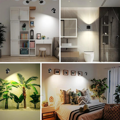 LED Rotatable Wall Lamp Night Light