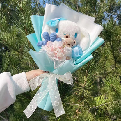 Plush Doll Bouquet Gift Box