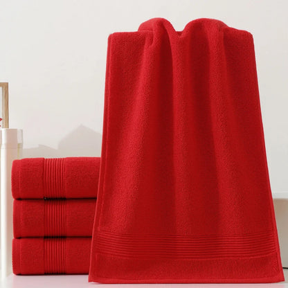 Vibrant Red Everyday Comfort Towels