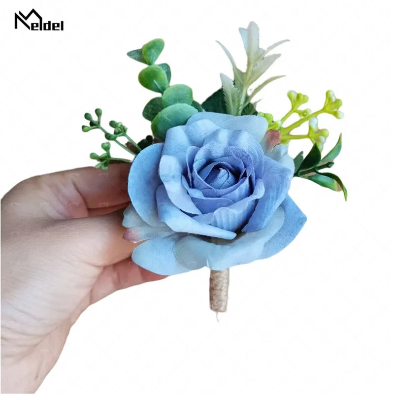 Men's Wedding Corsage Boutonnieres Roses