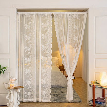 Romantic Lace Rod Pocket Curtain