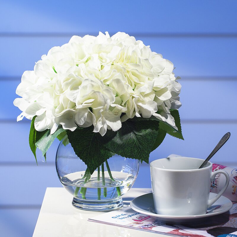 Silk Hydrangea Arrangement