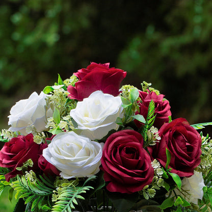 Assorted Silk Roses Arrangement