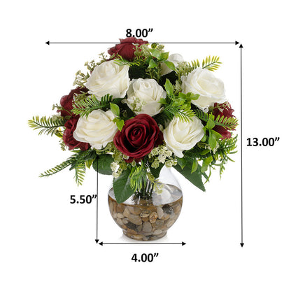 Assorted Silk Roses Arrangement