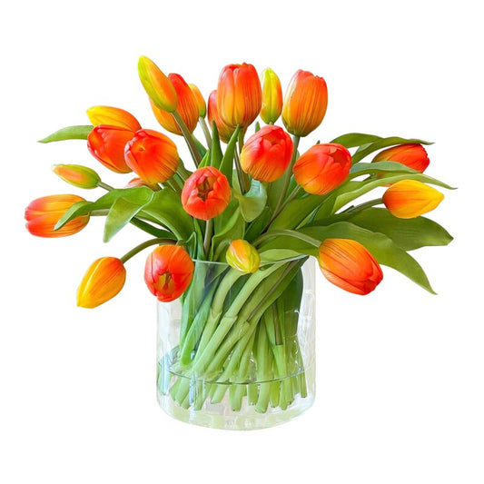 Artificial Tulip Flowers Arrangement