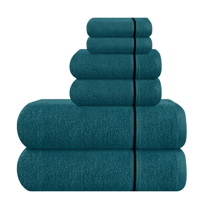 Ultra Soft 6 Pack Cotton Towels