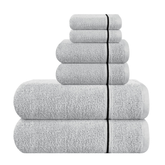 Ultra Soft 6 Pack Cotton Towels