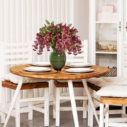 Burgundy Wisteria Plant Arrangement