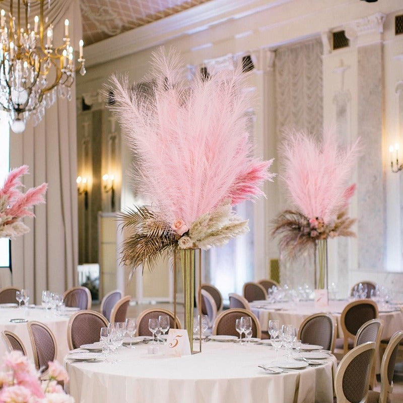 Faux Pampas Grass Decor