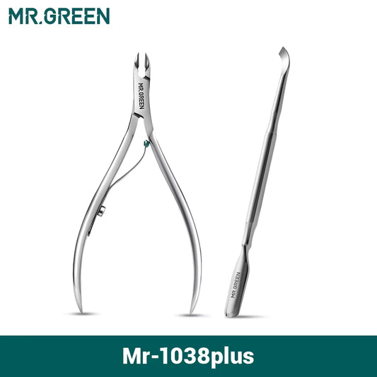 Nail Cuticle Nipper Manicure Scissors Stainless Steel Tweezer Clipper Dead Skin Remover Scissor Pusher Tool Trimmer