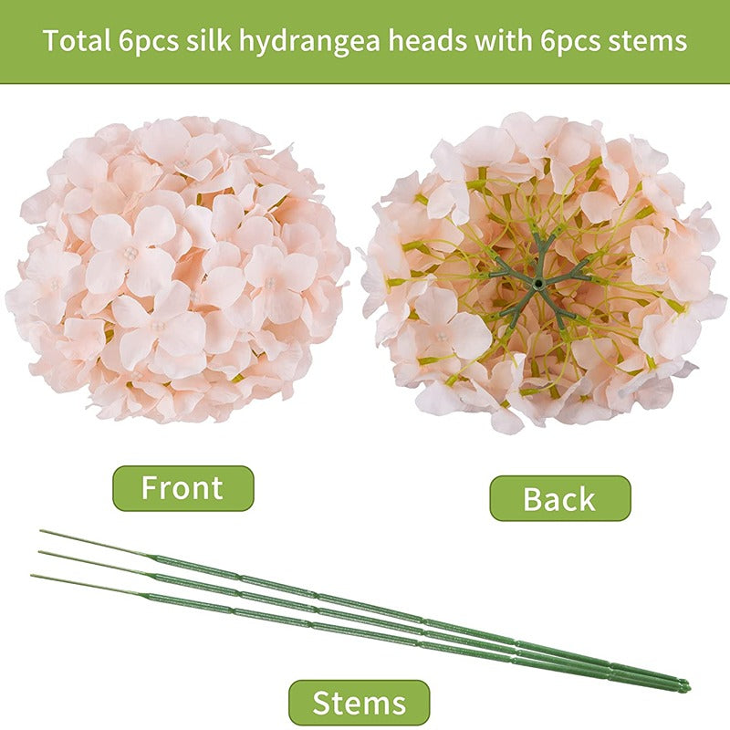 Silk Hydrangea Artificial Flowers