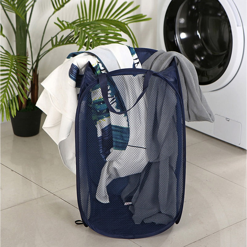 Popup Mesh Laundry Basket