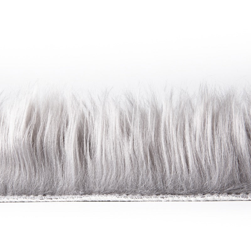 Fluffy Sheepskin Fur Area Rug