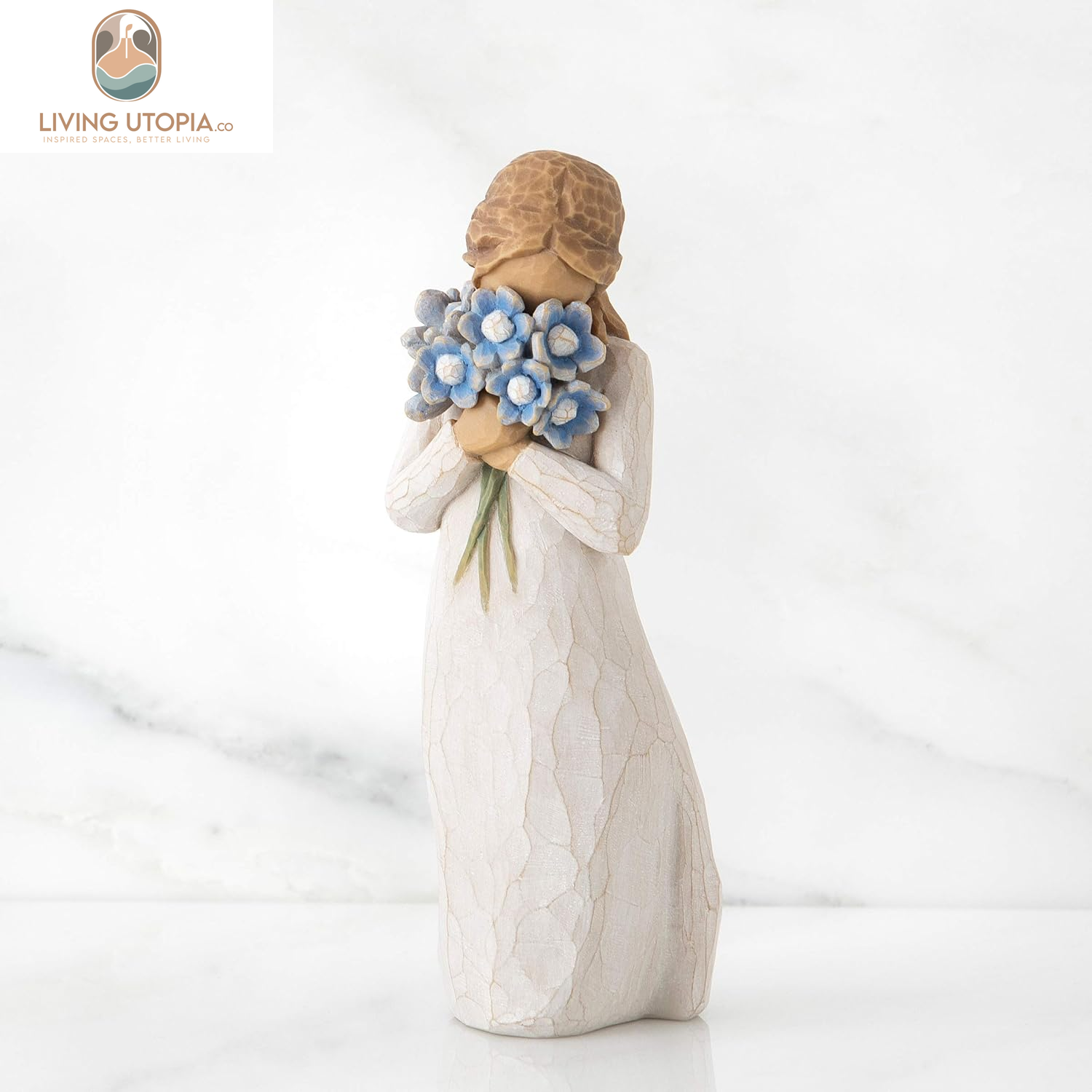 Forget-Me-Not, Sculpted Hand-Painted Figure