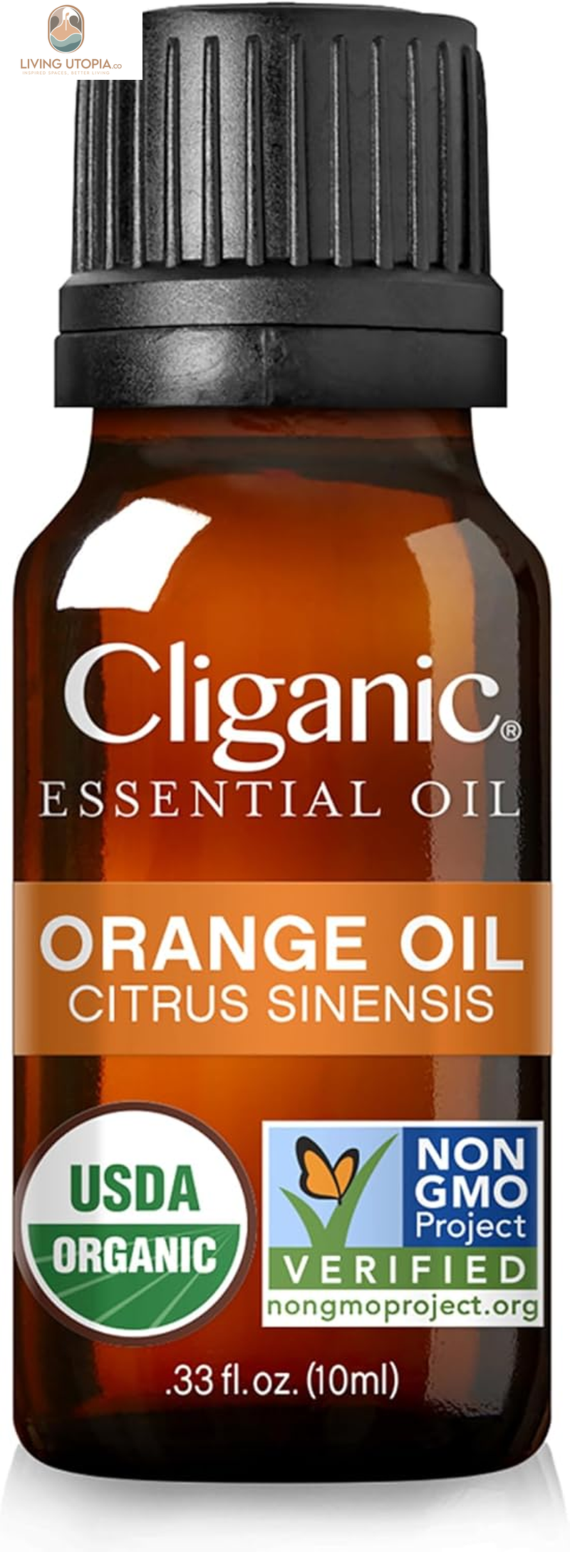 Organic Sweet Orange Essential Oil, 10Ml - 100% Pure Natural for Aromatherapy Diffuser | Non-Gmo Verified (Packaging May Vary)