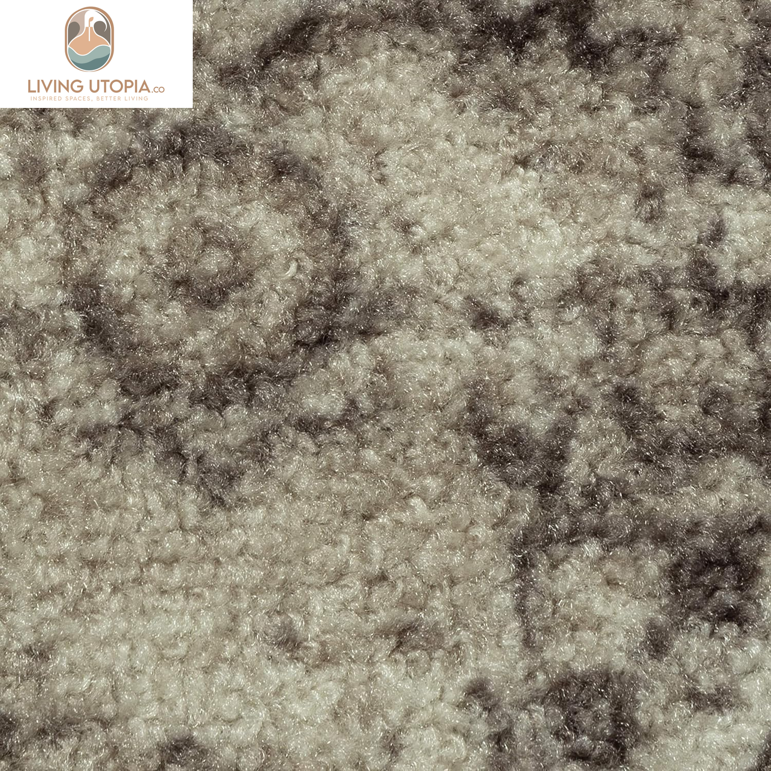 Distressed Lexington Area Rugs Carpet for Living Room & Bedroom [Made in USA], 5 X 7, Brown/Neutral