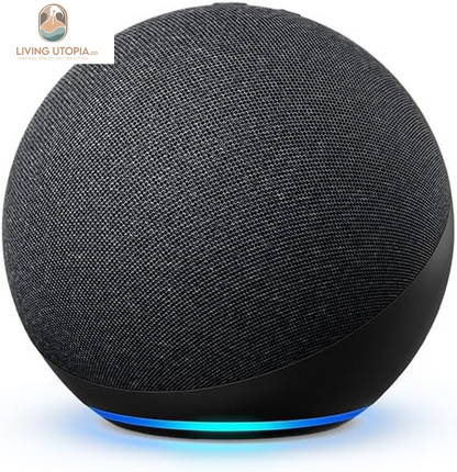 Echo (Newest Model), Alexa Speaker with Premium Sound, Ideal for Large Bedrooms, Living Rooms and Kitchens, Charcoal