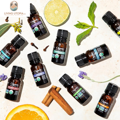 Organic Sweet Orange Essential Oil, 10Ml - 100% Pure Natural for Aromatherapy Diffuser | Non-Gmo Verified (Packaging May Vary)